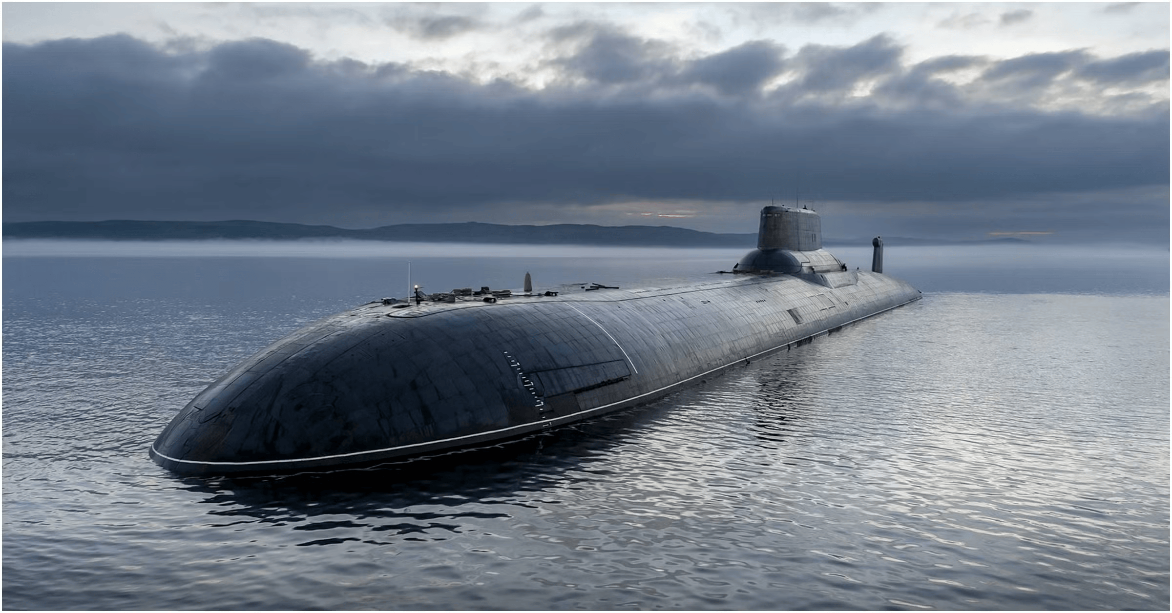 Typhoon Class Submarine